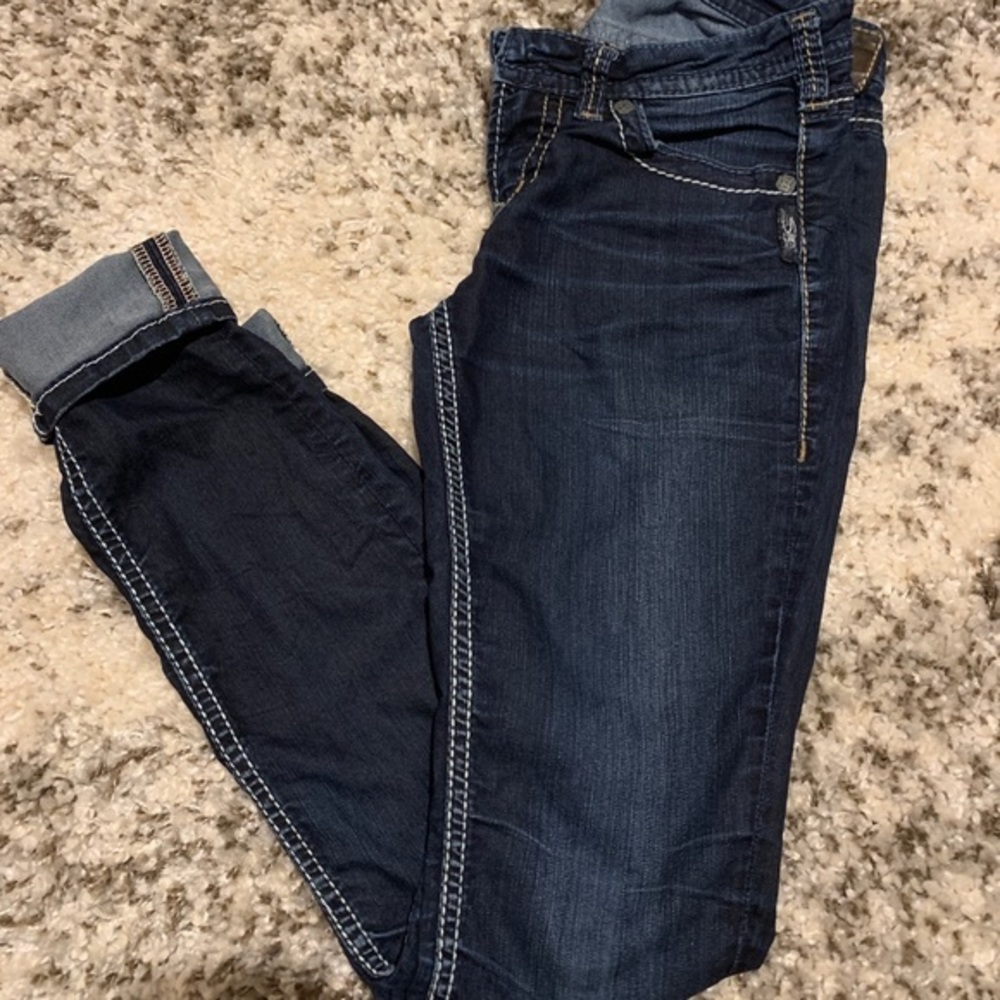 Silver Jeans Aiko Skinny Jeans 26x32